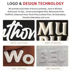 Logo personnalisé pull polaire hiver sweat à capuche Streetwear sweats à capuche surdimensionnés pour hommes décontracté chaud mode vêtements hommes à capuche - Product Image 4