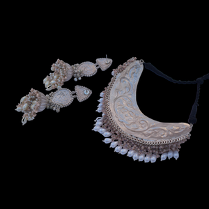 Nouveauté, magnifique collier en argent blanc poli, bijoux de mode pour femmes et filles au meilleur prix - Product Image 6