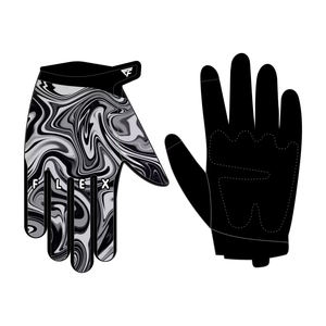 Venta al por mayor transpirable impermeable Pakistán fabricado PU cuero hecho moto Motocross motocicleta MX guantes - Product Image 6