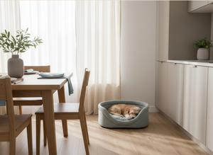 Cama Ovalada para Mascotas con Laterales Altos No. 1 (tela Oxford) 44*33*16 - Product Image 2