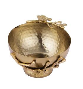 Grand bol en métal en aluminium magnifiquement fait à la main Design classique et moderne Technique polie pour hôtels, maison et fêtes - Product Image 3