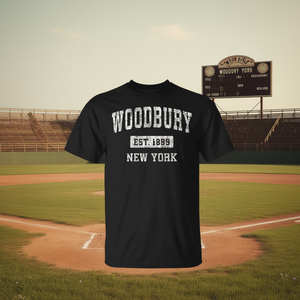 Camiseta Vintage de Woodbury, Nueva York, con el Logo de la Marca Deportiva, Camiseta Promocional Vintage de la Marca Deportiva - Product Image 3