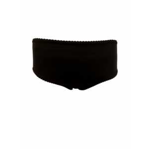 กางเกงผ้าฝ้ายถักสีดำ - Product Image 3