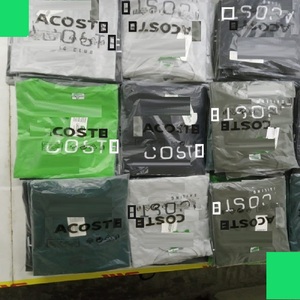 Thặng dư bán buôn thiết kế trên chạy TEE hủy bỏ lô hàng số lượng lớn chất lượng cao quần áo nam T-shirt Bangladesh cổ rất nhiều còn sót lại - Product Image 2