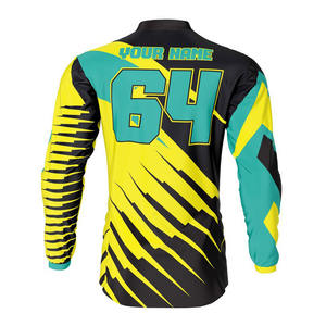 Conjunto de Jersey MTB hecho a medida alta, fabricante, venta al por mayor, diseño de sublimación, transpirable, a un precio razonable, ropa deportiva para Motocross XL - Product Image 2
