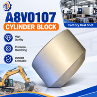 A8VO107 A8VO107LA Hydraulic Main Pump Repair Parts Cylinder Block Piston Shoe with Ring Rotary Group Rebuild Kit for Excavator