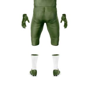 Uniforme de Fútbol Americano Transpirable de Secado Rápido, Talla Grande, Color Personalizado, Logotipo, Nombre del Equipo, Número, Media Manga, 100% Poliéster, Unisex - Product Image 6