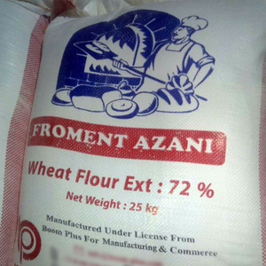 Bread Wheat <b>Flour</b> High Gluten Milling 25 kg <b>T55</b> Froment Azani Brand Egyptian Made Premium Grade Bag ISO/HALAL Certified 9 Months - Product Image 6