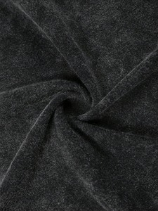 Sudadera con capucha extragrande de algodón grueso para mujer, estilo vintage con bordados, pedrería y lavado ácido, ideal para invierno. - Product Image 3