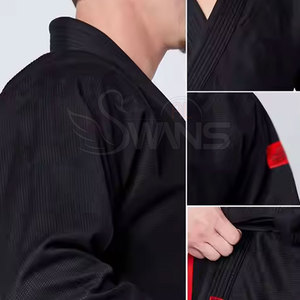 Nouvelle conception Uniforme de Jiu Jitsu 100% coton pour hommes adultes - Léger Respirant Durable Séchage rapide Vêtements d'arts martiaux - Product Image 5