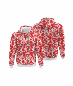 Sudadera con Capucha Unisex Personalizada con Camuflaje, Impresión Completa por Transferencia Térmica, 100% Poliéster, Suave, Corte Regular, Bolsillo de Forro Polar, Transpirable - Product Image 4