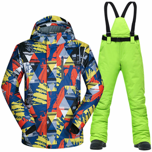 Combinaison de neige imprimée, imperméable et chauffante, vêtements d'hiver, combinaison de ski une pièce unisexe 2025/2026, vente en gros à bas prix - Product Image 2