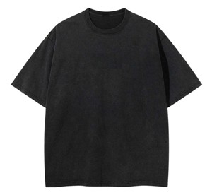 Wholesale Custom 240 Gsm Soft Cotton <b>Oversized</b> Loose Fashion Streetwear Men Casual Knitted Blank <b>Plain</b> Custom Luxury <b>t</b> <b>Shirt</b> - Product Image 1