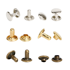 Pièces et accessoires spéciaux pour sacs : Rivet champignon en laiton pour sacs et attaches à pression - Product Image 1