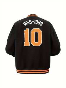 High Quality Custom Made Men's Wool Bomber <b>Jacket</b> <b>Vintage</b> <b>Varsity</b> Letterman High School Embroidery Plus Size Wholesale - Product Image 2