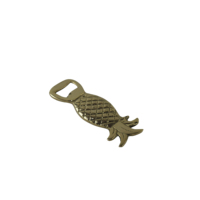 Décapsuleur artisanal en laiton doré brillant, design ananas en relief, accessoires pour vin et bar, dernière arrivée, luxe royal