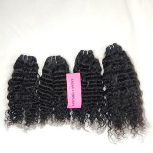 Paquet non traité cuticule aligné 100% faisceau naturel vietnamien brut machine noire double trame femmes Extensions de cheveux humains - Product Image 3