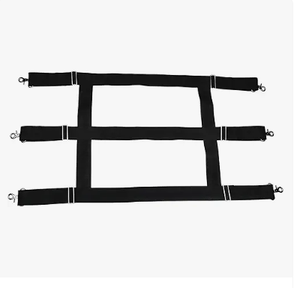 Protections de stalle de cheval faites de nylon durable qui peut être adapté aux besoins du client avec un centre fermé - Product Image 4