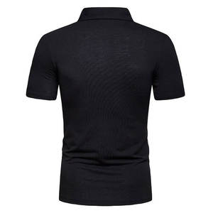 Moda de hombre para Polo Logo personalizado 100% algodón Jersey camiseta diseño propio poliéster/mezcla de algodón - Product Image 5