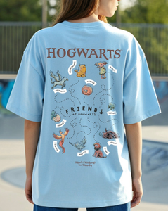 T-shirt à manches courtes pour femme de qualité supérieure 100% coton 240 GSM surdimensionné Option multicolore Impression de logo personnalisé Épaule tombante - Product Image 1