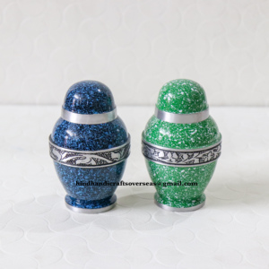 Small Keepsake Cremation <b>Urn</b> for Human Ashes | Mini Funeral <b>Urn</b> for <b>Pet</b> or Human Funeral Ashes Mini <b>Casket</b> by India - Product Image 3