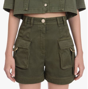 Pantalones cortos Cargo de diseño moderno Premium para mujer, transpirables, impermeables, de secado rápido, con logotipo personalizado, nuevo estilo de moda, pantalones cortos Cargo para mujer - Product Image 3