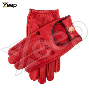 Guantes de Conducción de Cuero para Hombre, Impermeables, Antideslizantes, Cómodos, para Control del Volante, para Todas las Estaciones, Bajo MOQ 2026, Anti-Sudor, Flexibles - Product Image 2