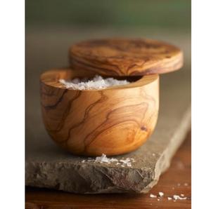 Herramienta de cocina ecológica Caja de sal de madera de lujo Tarro de especias Mejor venta Bodega de sal de madera natural Utensilios de cocina Herramientas y artilugios de alta calidad - Product Image 4