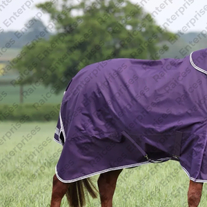 Proveedor ecuestre personalizado completo Alfombras de caballos de alta calidad Mantas de cuello estándar impermeables de invierno para caballos - Product Image 3