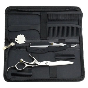 Kit de 5 ciseaux de coiffeur japonais 400C pour coiffeur à main droite - Product Image 2