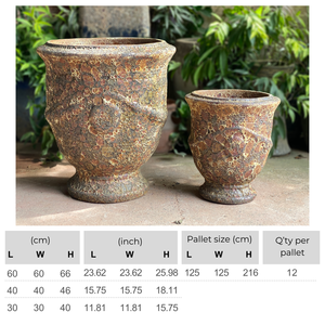 Maceta de Cerámica Estilo Americano para Hogar y Jardín, Duradera, Ecológica, con Acabado Esmaltado, para Uso Interior/Exterior, Disponible al por Mayor - Product Image 2