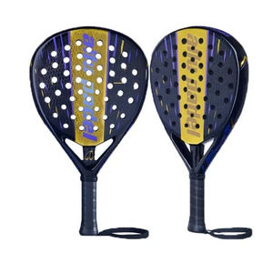 Raqueta de Pádel OEM 12k 18K Peso ligero Fibra de carbono Impresión personalizada Raquetas de Pádel Logotipo personalizado de alta calidad y Drsign 2025 - Product Image 5