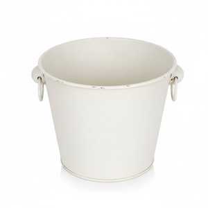 ถังน้ำแข็งโลหะทรงกลม ผิวสีทองแดง ถังแช่แชมเปญ ดีไซน์ลายตอก สำหรับบาร์ ช่วยรักษาความเย็นของไวน์ - Product Image 4