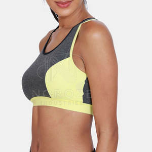 Sujetador Deportivo para Mujer 2025 de la Mejor Calidad, Transpirable, de Secado Rápido, Ecológico, con Soporte Alto, Almohadillas Extraíbles, Cuello en V, Ropa de Gimnasio, Nuevo - Product Image 3