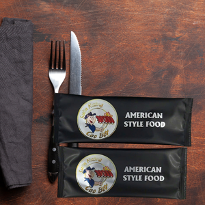 Toallitas húmedas de un solo uso ecológicas impresas personalizadas para limpieza de superficies de cocina de restaurante hechas en Vietnam - Product Image 1