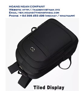 Vietnam <b>Backpack</b> <b>Anti</b> <b>Theft</b> Smart Laptop <b>Backpack</b> Bag Large Capacity Multifunction Nylon Pink Soft Fashion Black Waterproof - Product Image 6