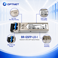 Módulo Óptico Industrial 1000BASE-LX 1.25G ESFP 1310nm LC Monomodo 20km para Telecomunicaciones y Enlaces de Fibra Ethernet