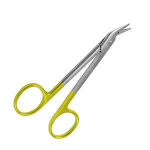 定制通用TC剪刀皇冠剪刀半金结扎线切割弯曲诊所剪刀