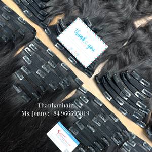 Magnifiques extensions de cheveux 2024!!! Extensions de cheveux à clipser faciles à appliquer prêtes à expédier - Product Image 2