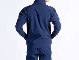 Conjuntos Deportivos de Invierno para Hombre, Estilo Urbano, Alta Calidad, Nuevo Estilo, Gruesos, Estampados, 100% Algodón, con Cremallera - Product Image 3