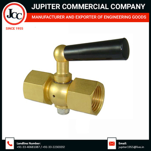 Haute qualité indien en gros en vrac fournisseur en laiton manomètre coq haute température boule Structure manuel puissance pour l'eau - Product Image 3