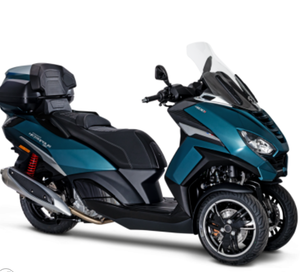 100% AUTHENTIQUE 2025 Peugeot Metropolis SW 400 Motocyclettes à 3 roues - Product Image 2