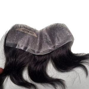 Perruque frontale avec styles de vagues naturelles et profondes Prothèse de cheveux humains Remy Taz Cheveux indiens du Bangladesh - Product Image 1