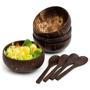 Cuenco de vajilla de coco Jumboo ecológico al por mayor, vajilla personalizada de Vietnam al mejor precio - Product Image 6