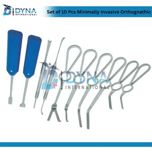 Set de 10 Piezas de Instrumentos Quirúrgicos para Cirugía Ortognática Mínimamente Invasiva, Instrumentos para Cirugía Maxilofacial con Certificación CE - Product Image 6