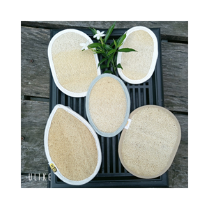 ฟองน้ำใยบวบสายรังบวบธรรมชาติพร้อมที่จับคู่สำหรับการขัดหลังและห้องซักรีดช่างฝีมือจากเวียดนาม - Product Image 3