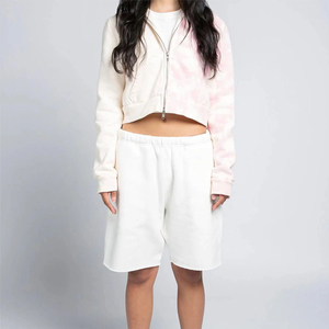 Sweat à capuche zippé intégral de qualité supérieure, doux, durable, écologique, respirant, 100 % coton pour un usage quotidien, superposition, hiver, logo sur le devant - Product Image 6