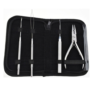 Hot Sale Hair Extension Removal Tools <b>Kit</b> - Clamp Pliers for Micro Ring & Link <b>Bead</b> Extensions - Product Image 2