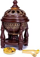 Brûleur d'encens de la meilleure qualité ensemble de petits brûleurs Bakhoor en bois brûleur d'encens fait à la main à vendre de l'artisanat fait à la main