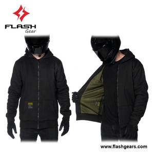 Sudadera con capucha de lana para motocicleta, Jersey personalizado, la mejor armadura, color negro - Product Image 2